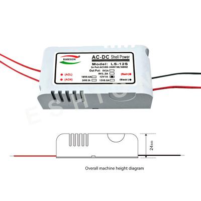 AC100-264V to DC5V 2A/12V 1A/24V 500mA Switching Power Supply Module Constant Voltage Power Adapter for LED Monitor